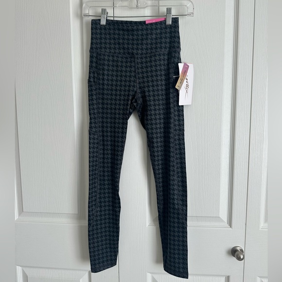 Gottex Pants - NWT Gottex Air Lift High Waist Houndstooth Leggings